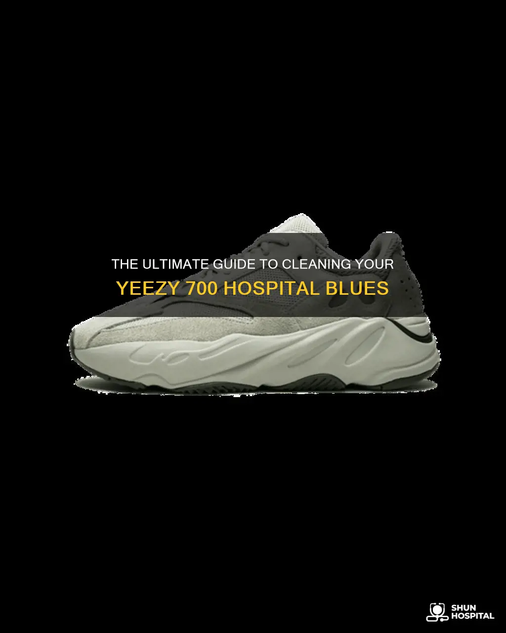 how to clean yeezy 700 hospital blue