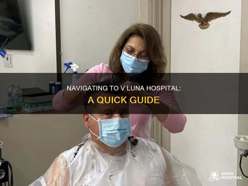how to commute to v luna hospital
