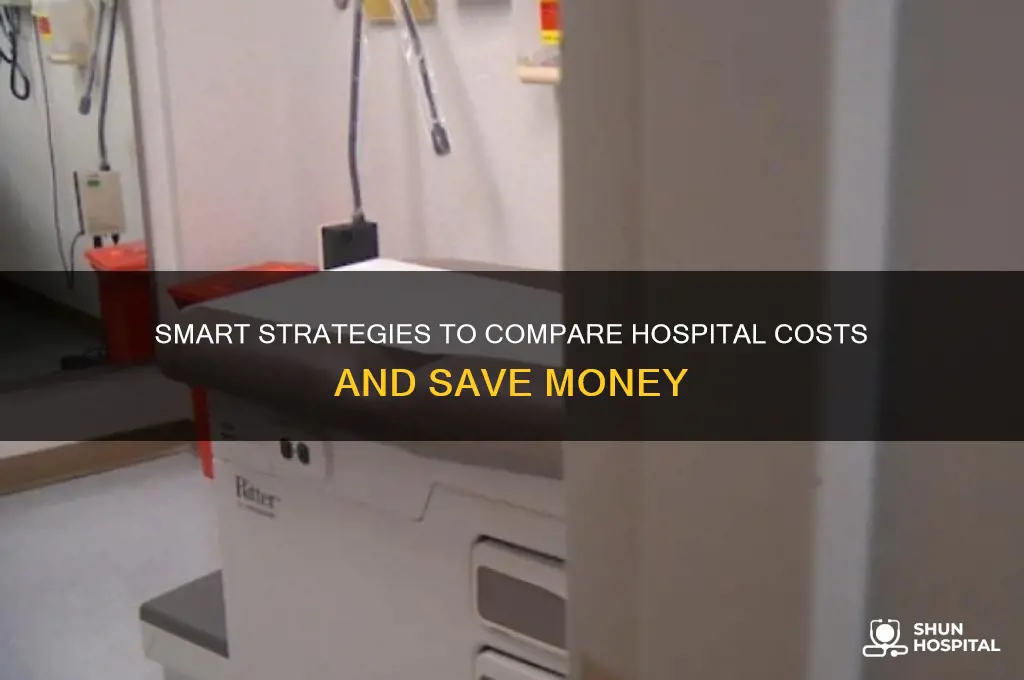how to compare hospital costs