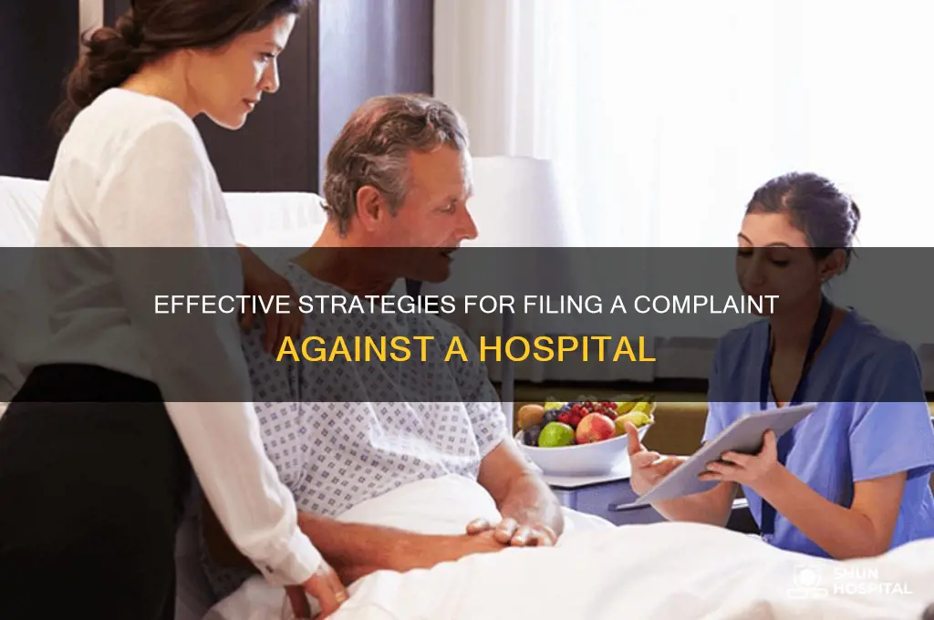 how to complain a hospital