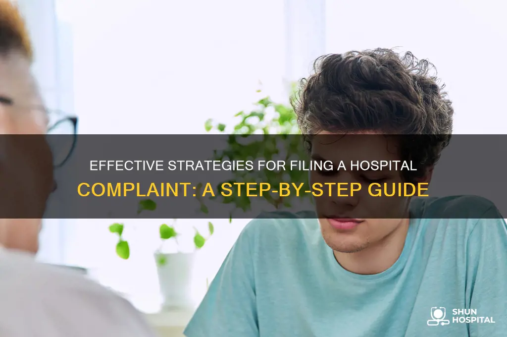how to complaint about hospital