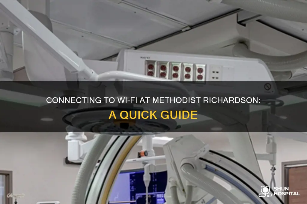 how to connect to internet at methodist hospital richardson tx