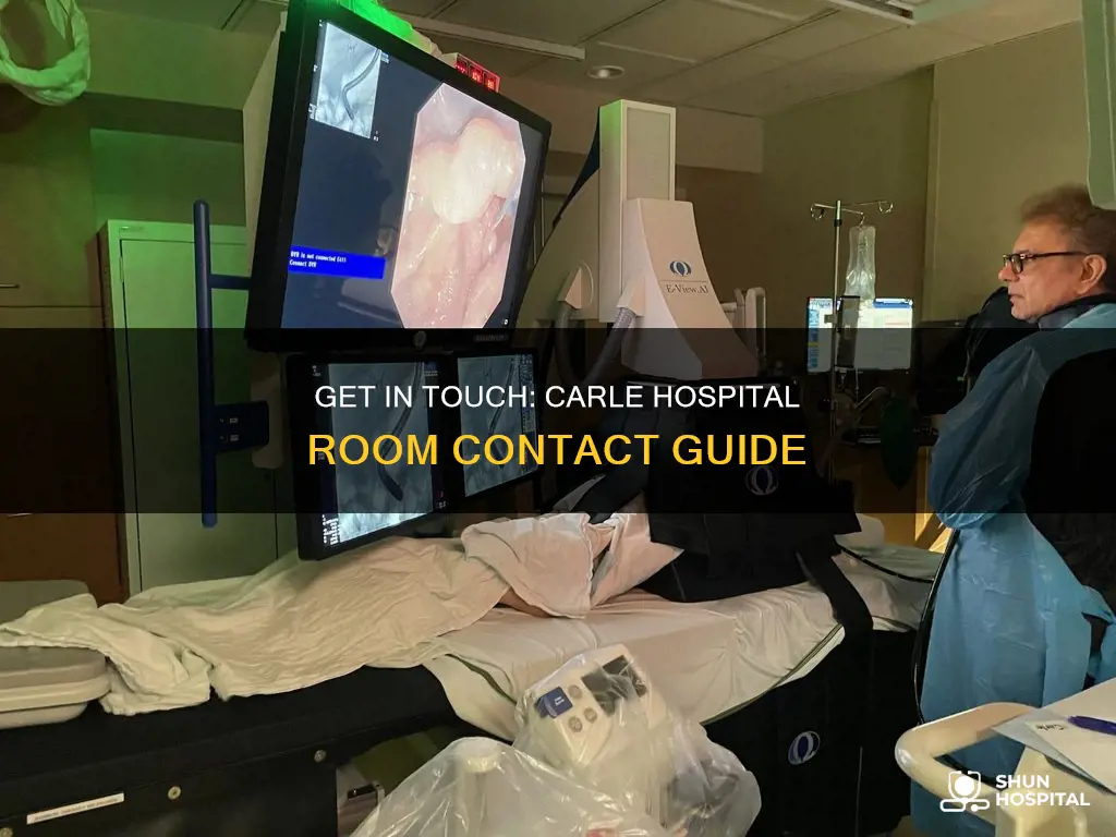 how to contact a carle hospital room