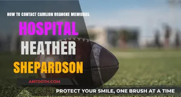 Contact Carilion Roanoke Memorial Hospital: Reach Heather Shepardson Easily