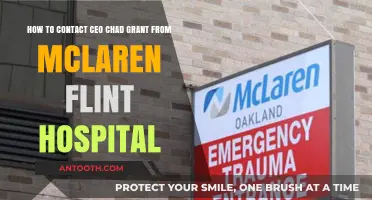 Contacting McLaren Flint Hospital CEO Chad Grant: A Step-by-Step Guide