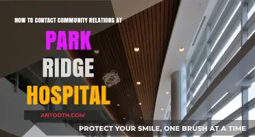Contacting Park Ridge Hospital's Community Relations: A Step-by-Step Guide