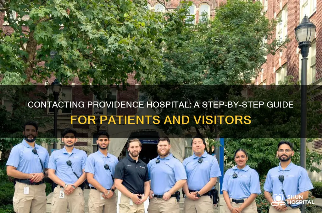 how to contact providence hospital
