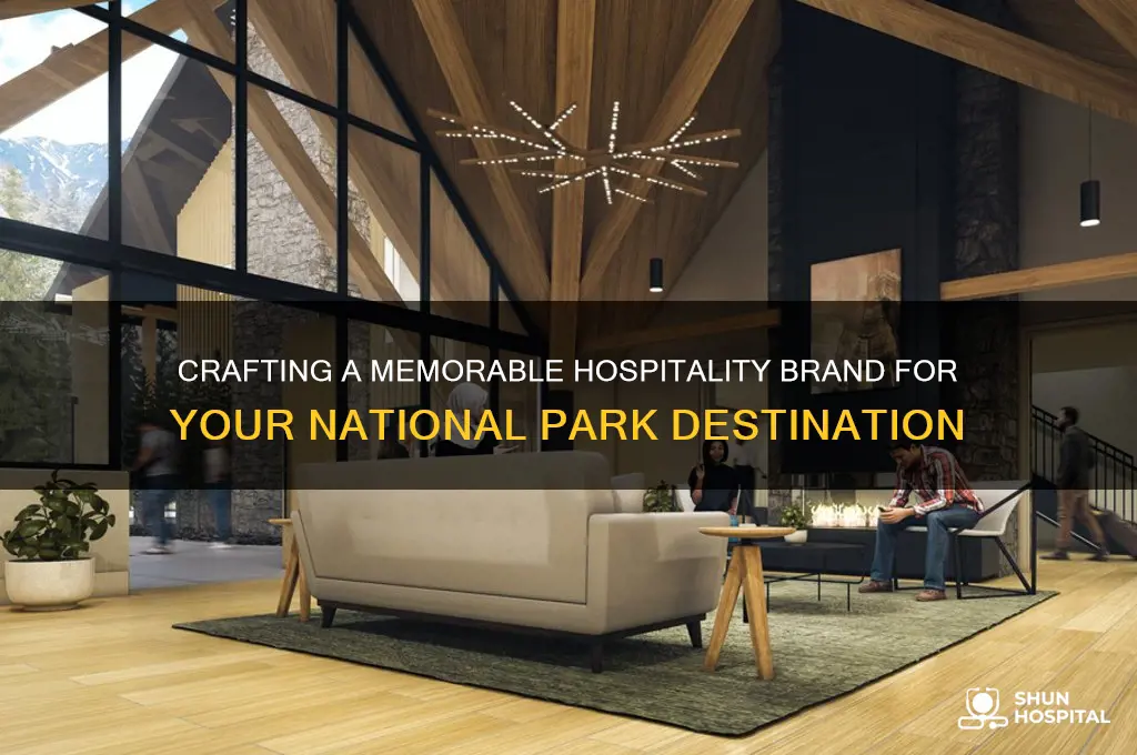 how to create a hospitality brand for a national park