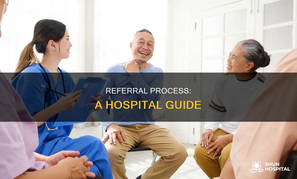 how to create a referral in hospital