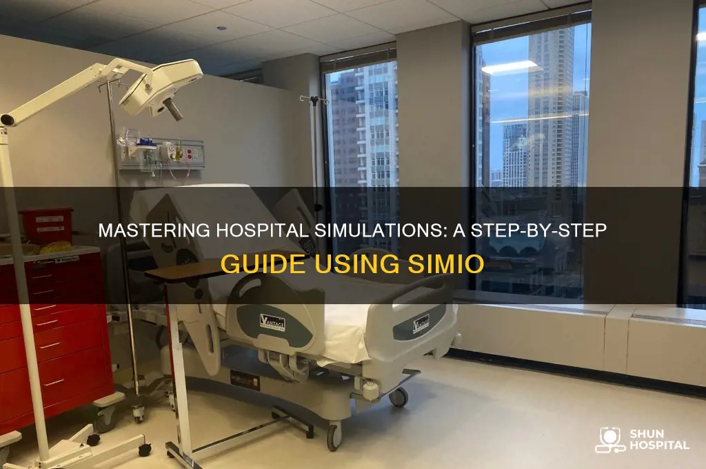 how to create a simulation for a hospital in simio