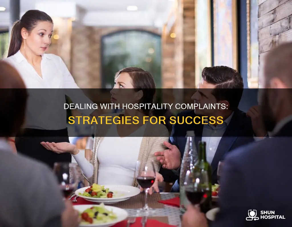 how to deal with complaints in hospitality