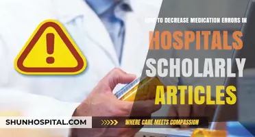Strategies to Reduce Medication Errors in Hospital Settings: Scholarly Insights