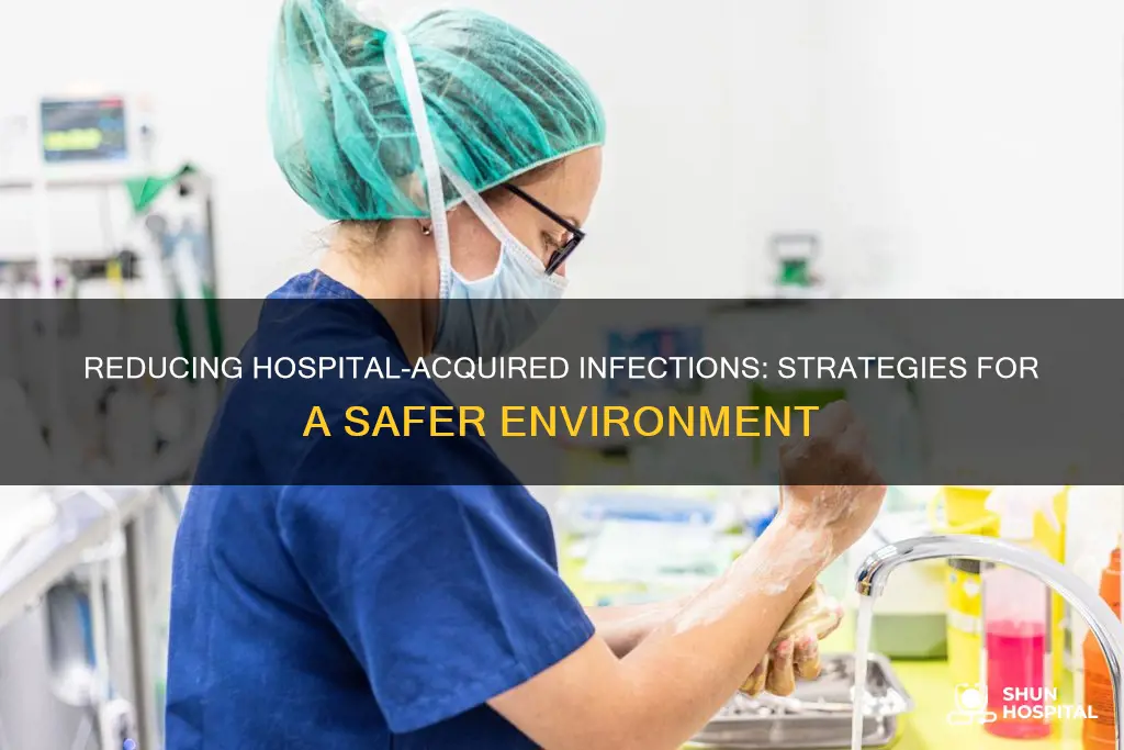 how to decrease nosocomial infections in hospitals