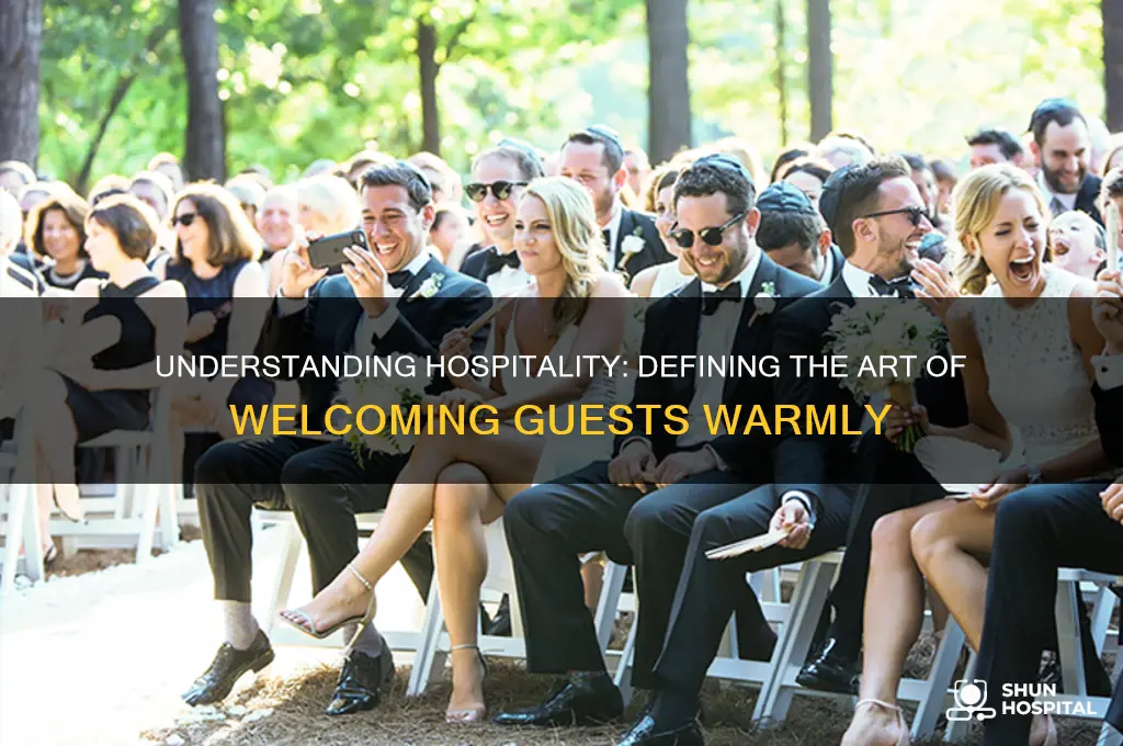 how to define hospitality
