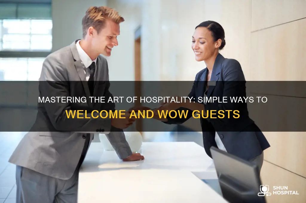 how to demonstrate hospitality