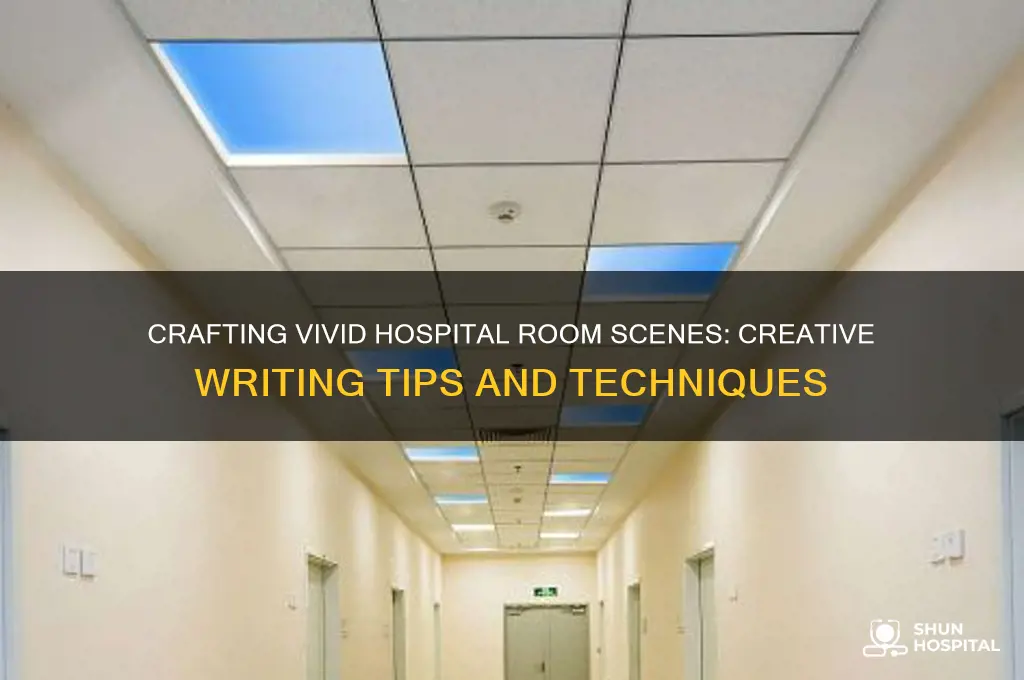 how to describe a hospital room in creative writing
