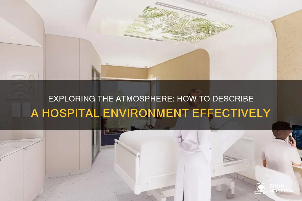 how to describe hospital environment