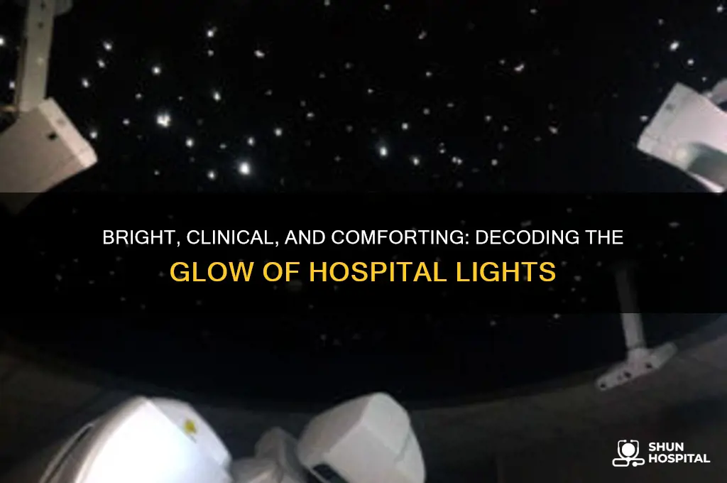 how to describe hospital lights