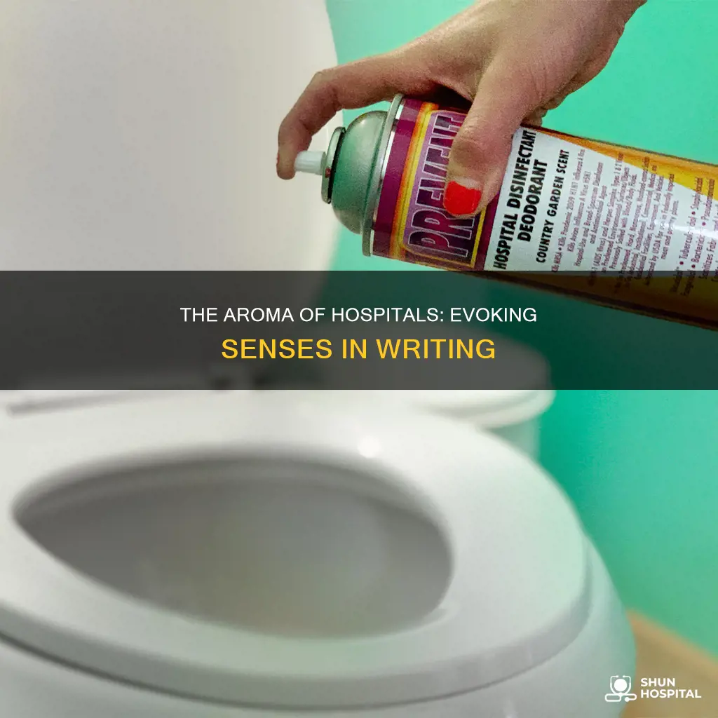 how to describe hospital smell in writing