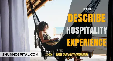 Mastering the Art of Describing Your Hospitality Experience Effectively