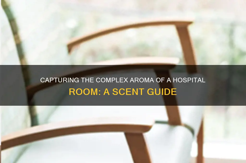 how to describe the smell of a hospital room