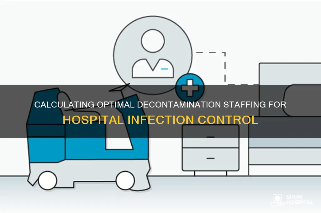 how to determine required number of decon in hospital