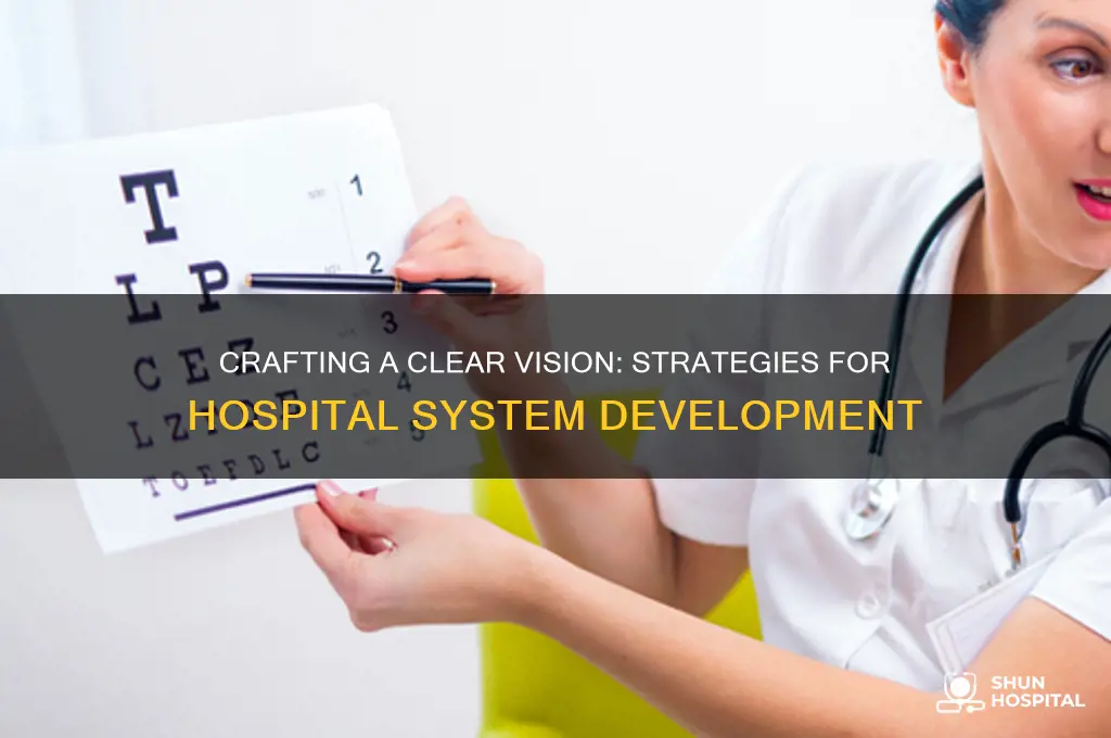 how to develop a vision for a hospital system