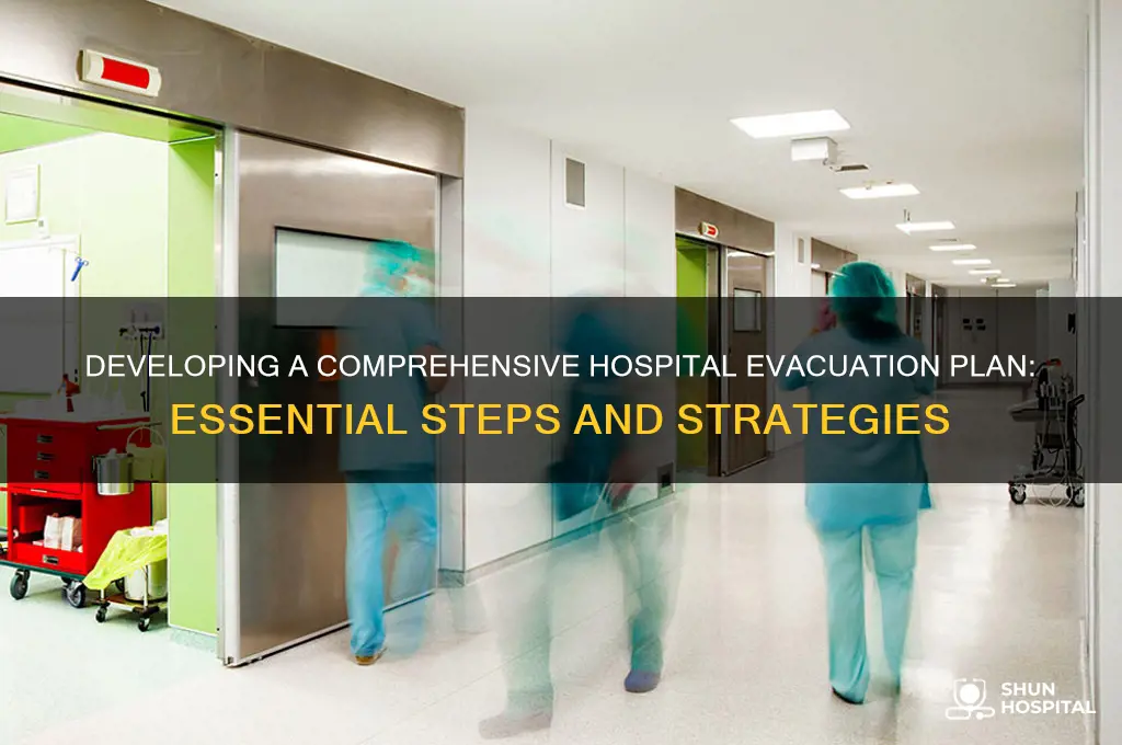 how to develop an evacuation plan for a hospital