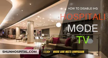 IHG Hospitality Mode TV: Disabling with Ease