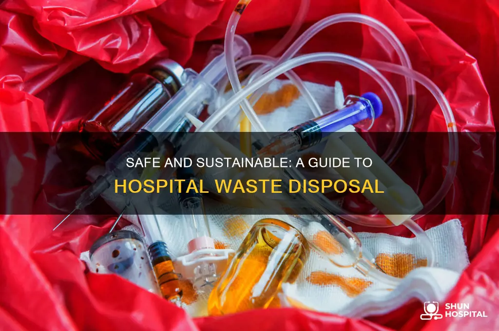 how to dispose hospital waste