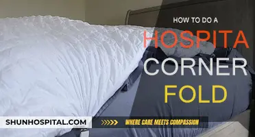 Mastering the Art of Hospital Corner Folding