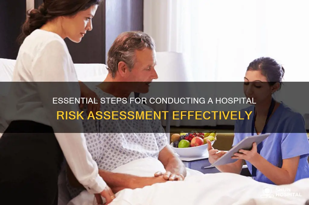 how to do a risk assessment in a hospital