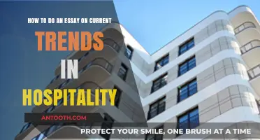 Exploring Current Trends in Hospitality: A Comprehensive Essay Guide