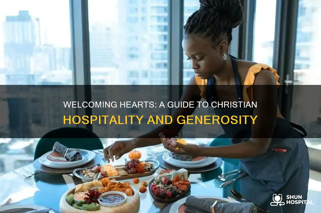 how to do christian hospitality