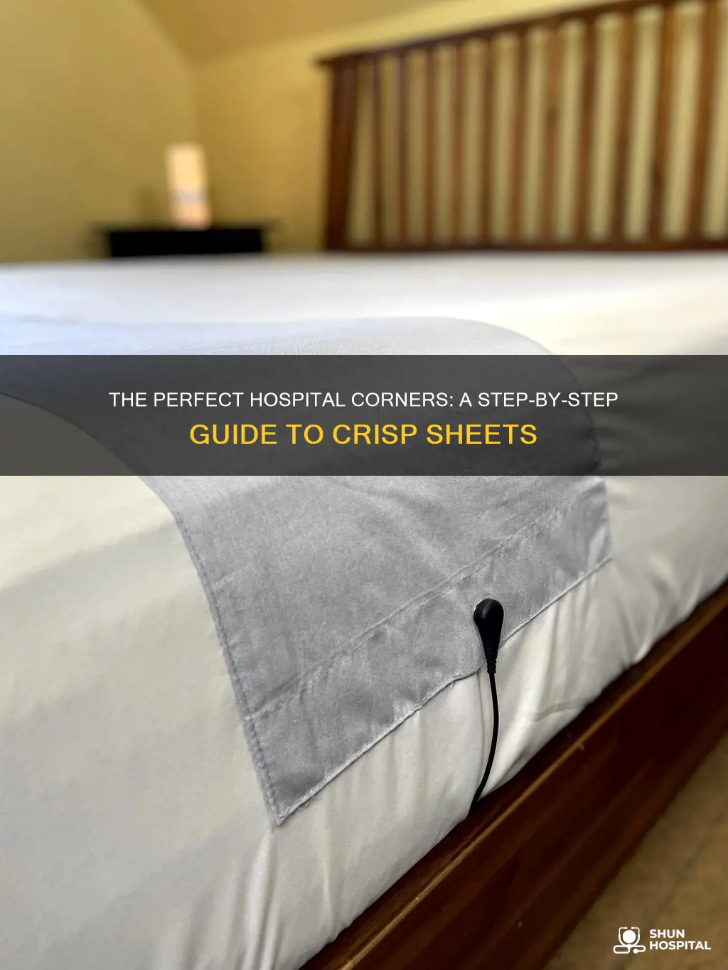 how to do hospital corners on sheets