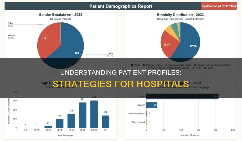 how to do hospital customer profile analysis