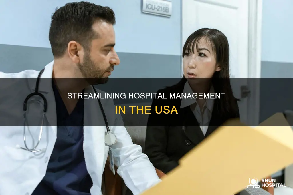 how to do hospital management in usa
