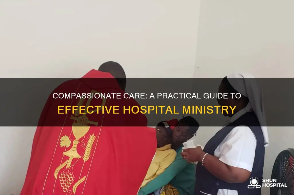 how to do hospital ministry