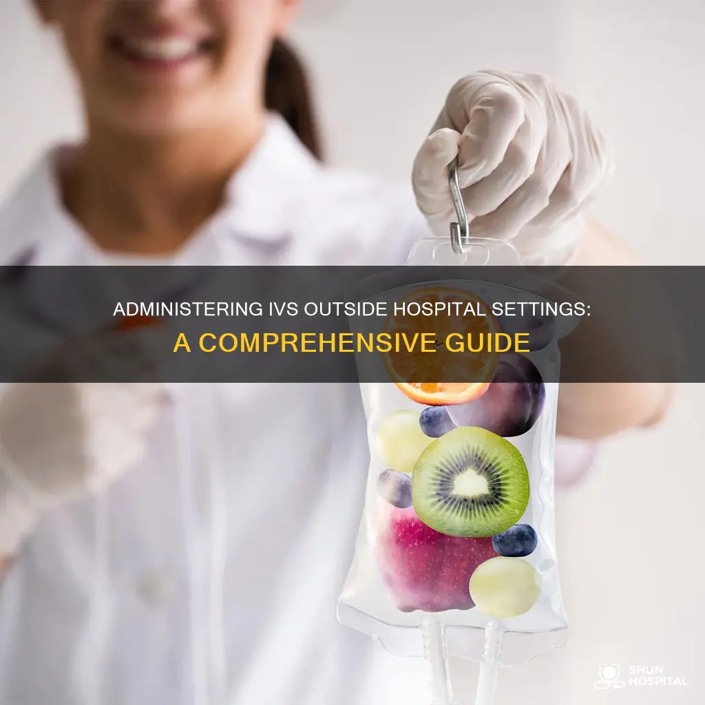 how to do ivs outside a hospital