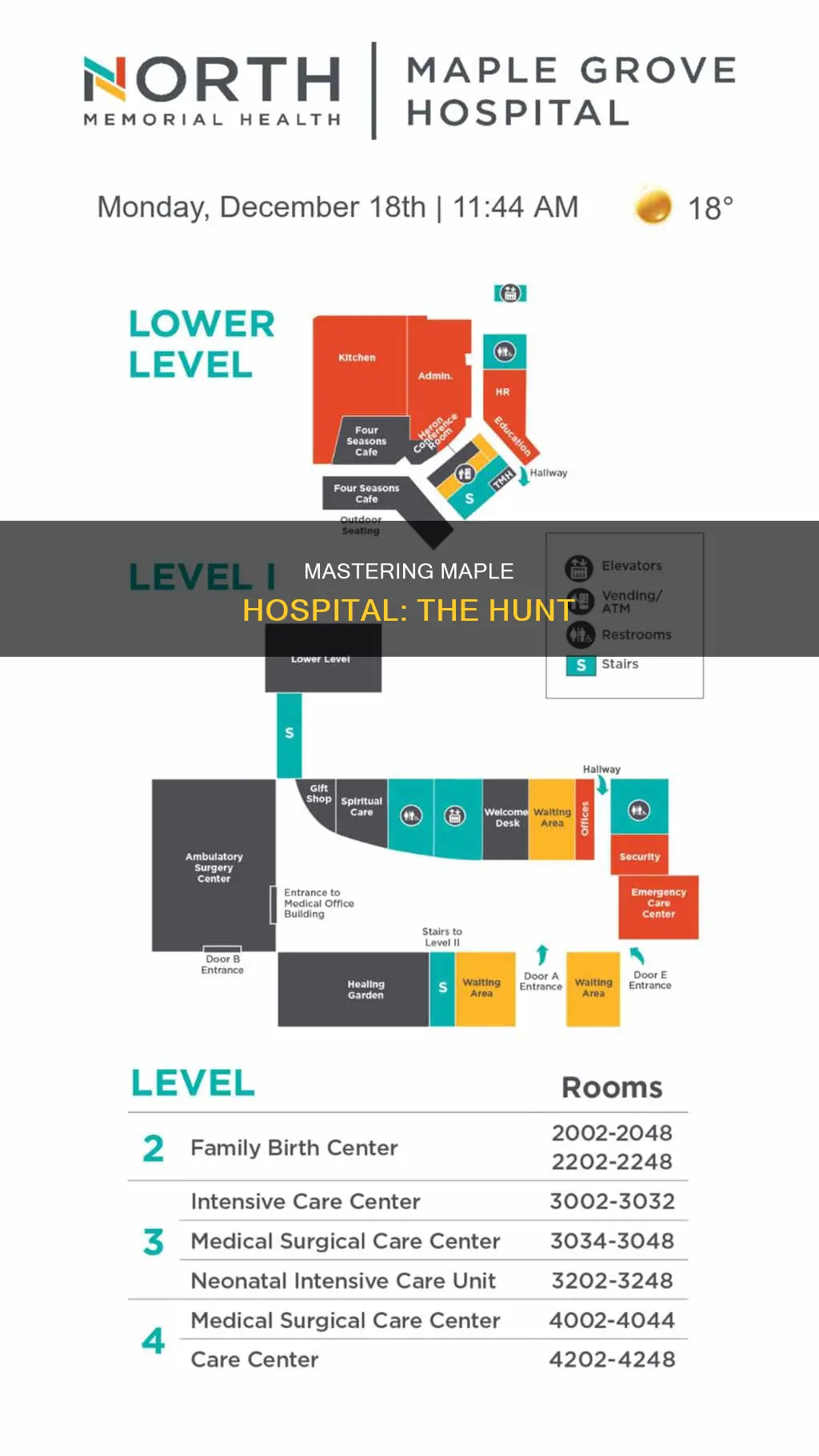how to do maple hospital the hunt