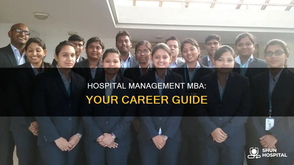 how to do mba in hospital management