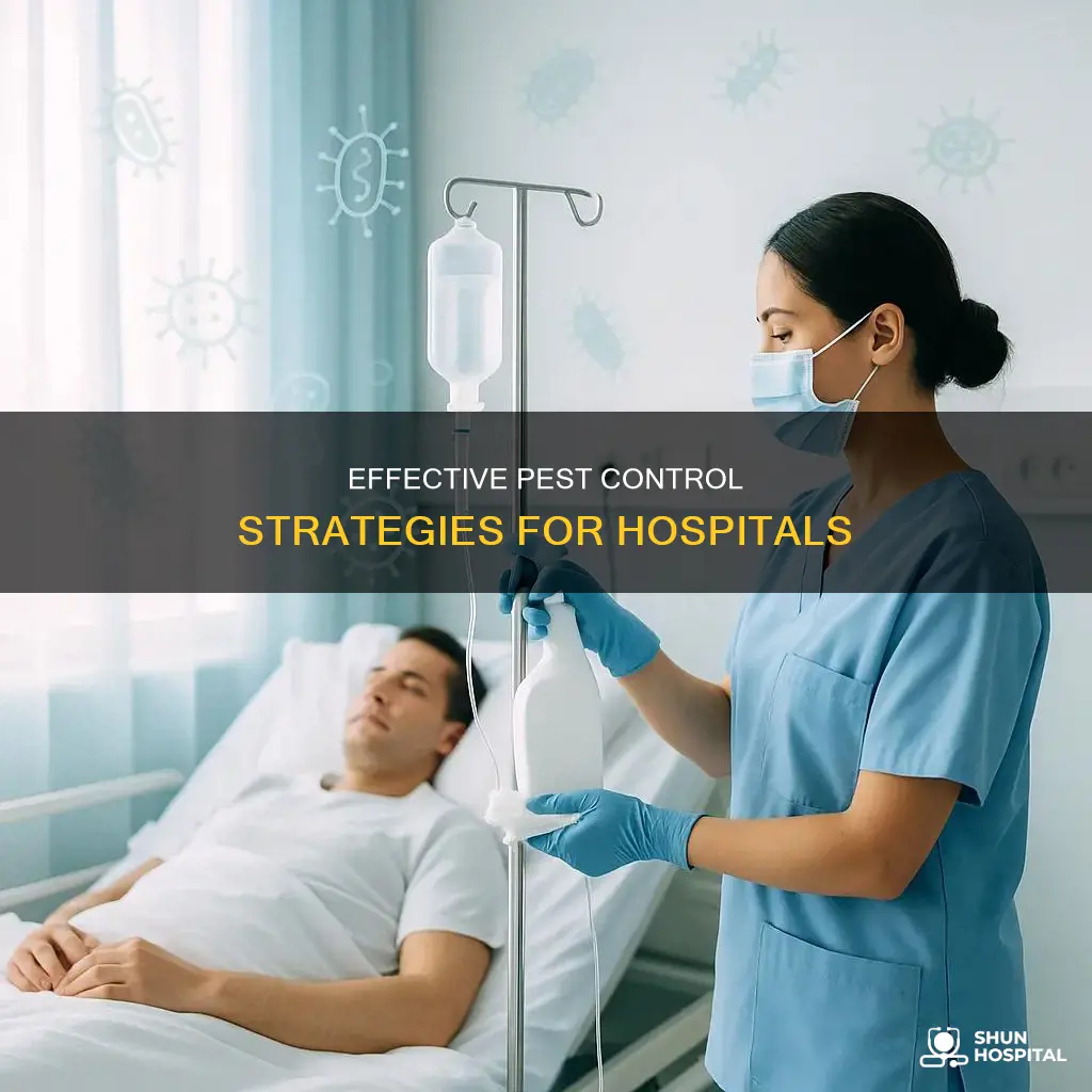 how to do pest control in hospitals