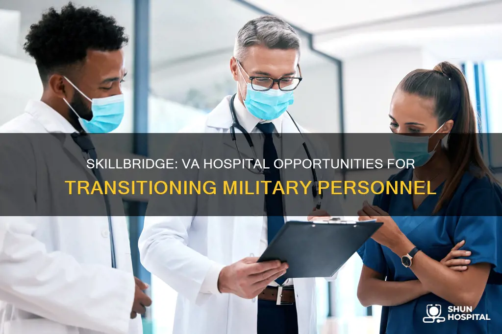 how to do skillbridge at va hospital