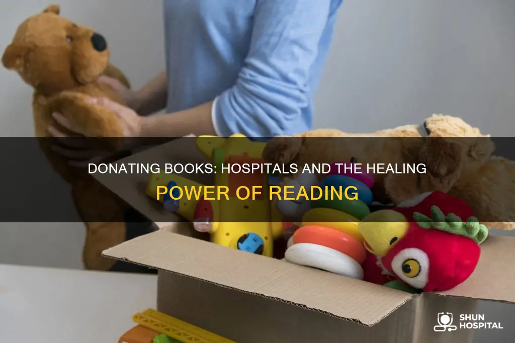 how to donate books to a hospital