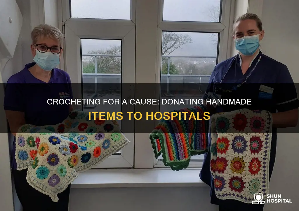 how to donate crochet items to hospitals