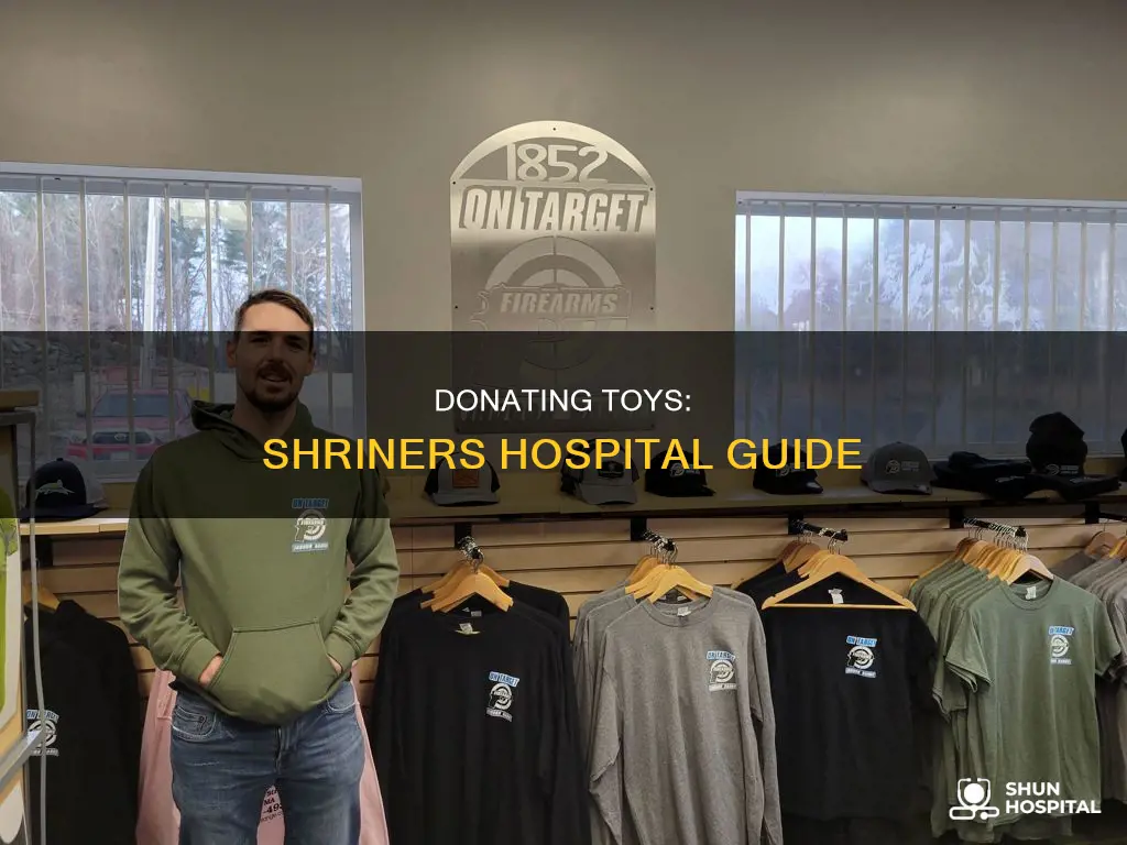 how to donate toys to shriners hospital