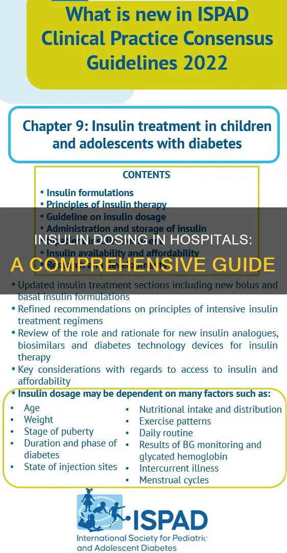 how to dose insulin in the hospital
