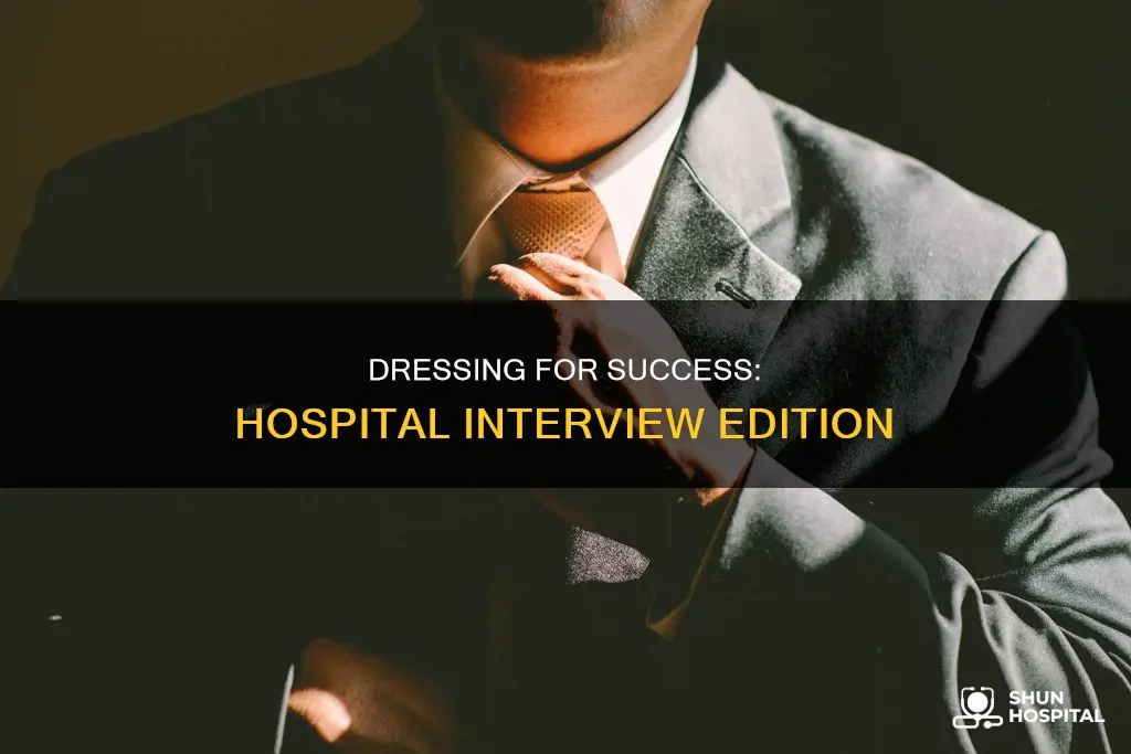 how to dress for a hospital interview