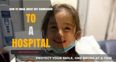 Crafting a Compelling Art Submission Email for Hospital Displays