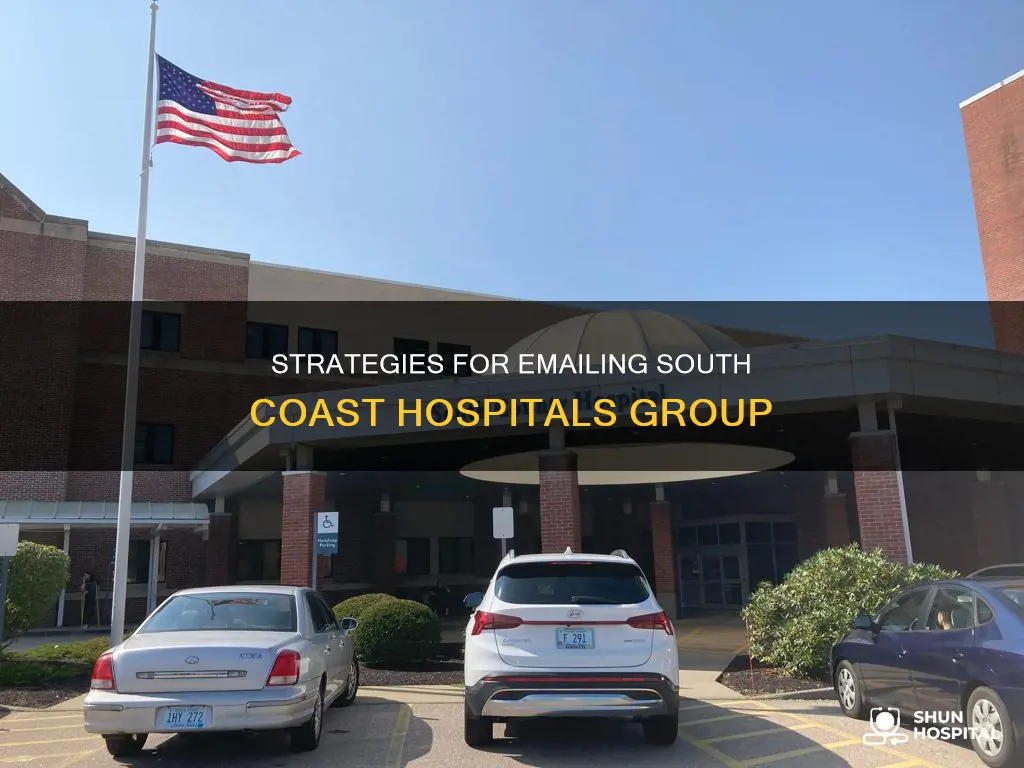 how to email south coast hospitals group